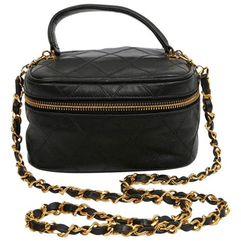 medium chanel vanity case|Chanel vanity bag vintage.